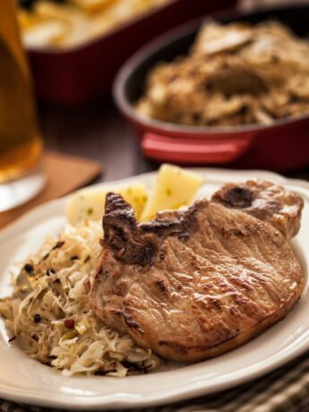 Pioneer Woman Pork Chops And Sauerkraut The Pioneer Kitchen