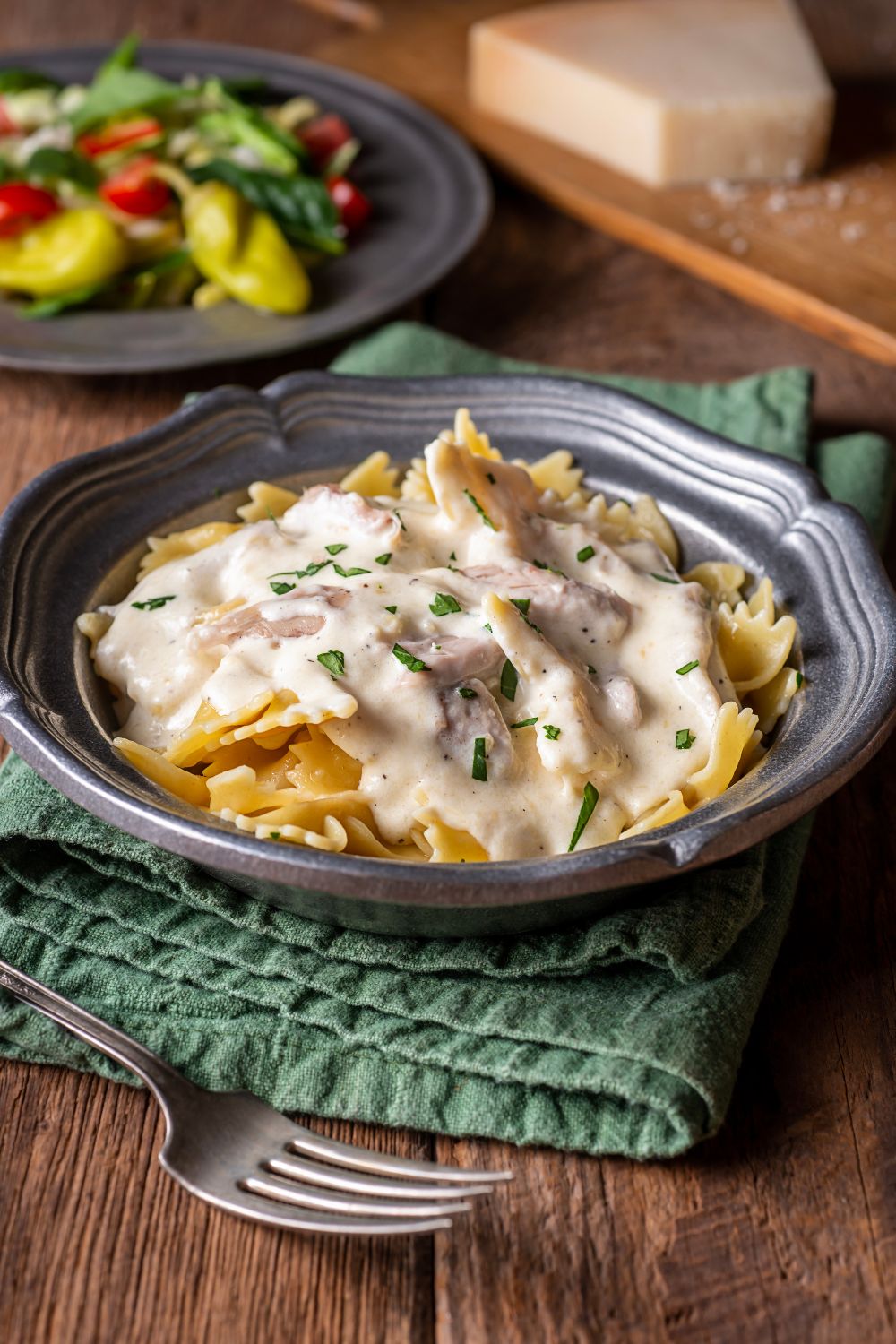 Pioneer Woman Bowtie Chicken Alfredo The Pioneer Kitchen