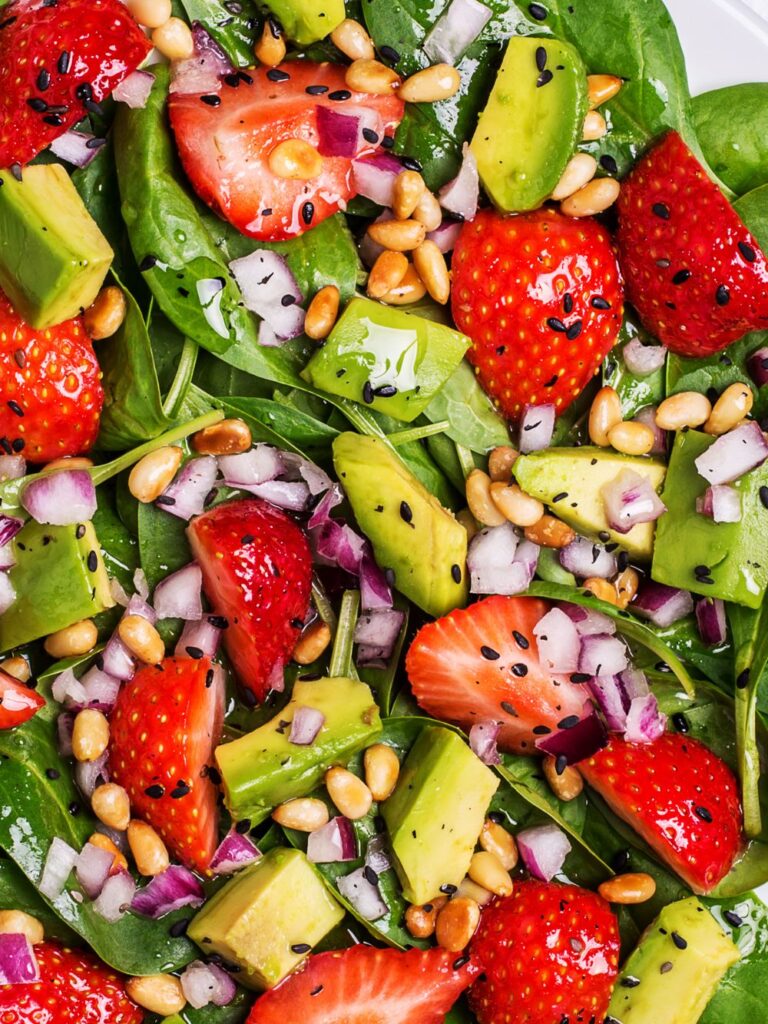 Pioneer Woman Spinach Strawberry Salad