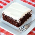 Texas Sheet Cake with Vanilla Bean Frosting