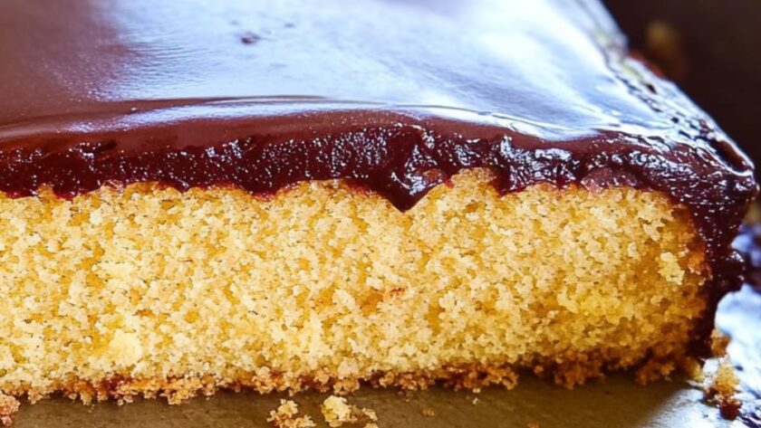 Peanut Butter Sheet Cake With Chocolate Icing