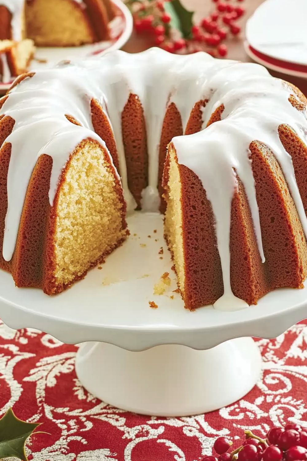 Eggnog Cake Recipe