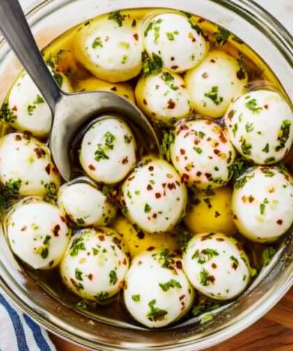 Marinated Mozzarella Balls