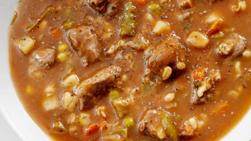 Pioneer Woman Beef And Barley Soup