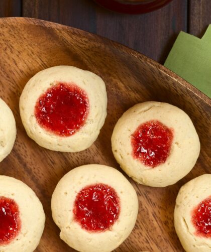 Pioneer Woman Jam Thumbprint Cookies