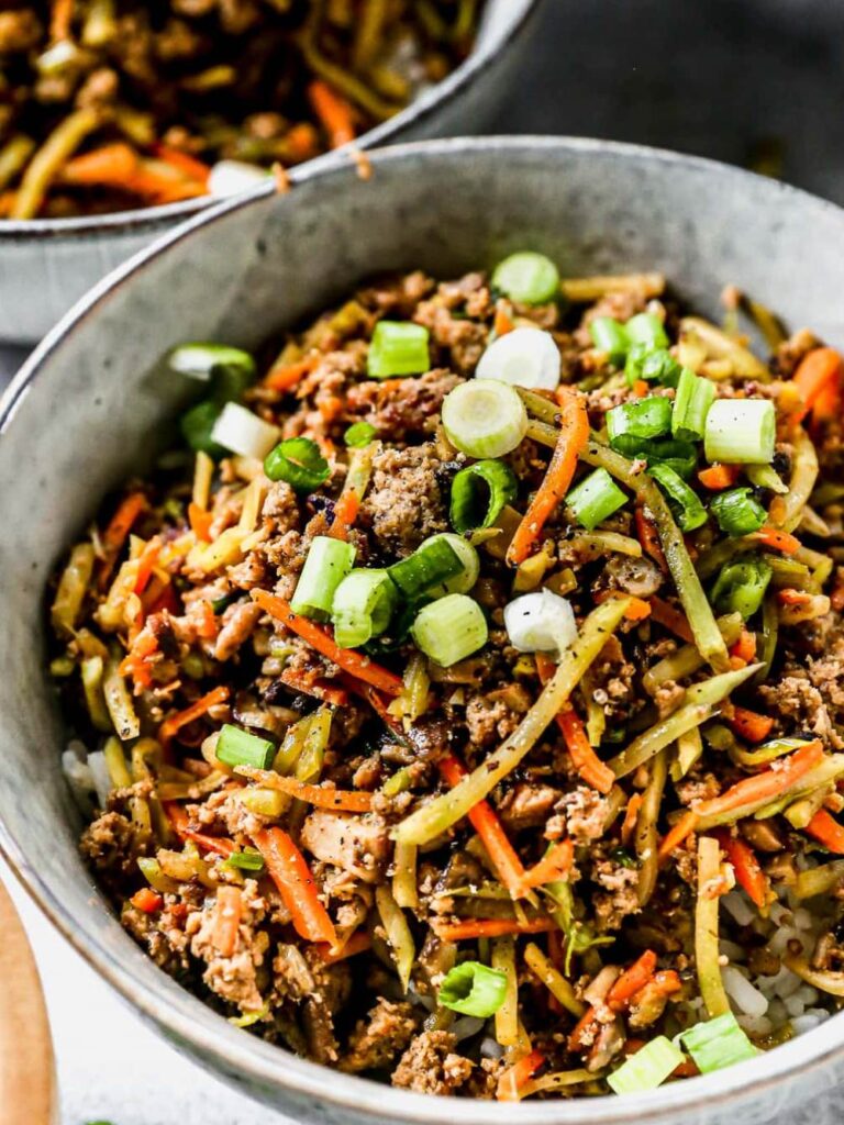 Pioneer Woman Egg Roll Bowls