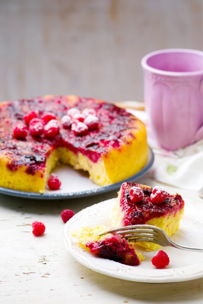 Pioneer Woman Boozy Berry Upside Down Cake