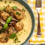 Pioneer Woman Chicken Meatball Polenta Bowl