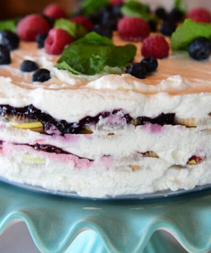 Pioneer Woman Lemon Berry Icebox Cake