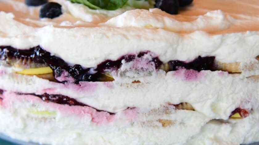 Pioneer Woman Lemon Berry Icebox Cake