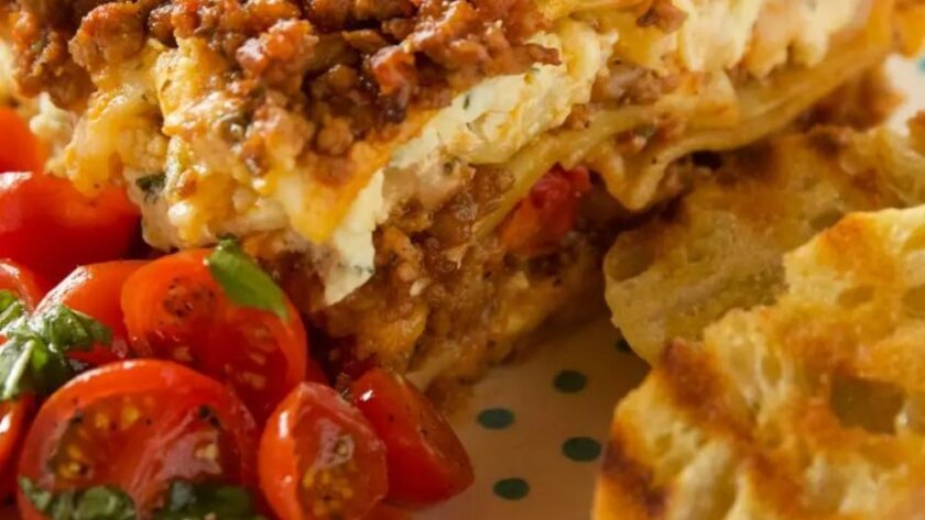 Pioneer Woman Loaf Pan Lasagna