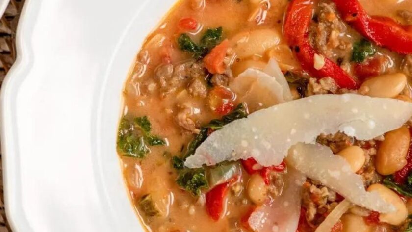 Pioneer Woman Sausage Kale White Bean Soup