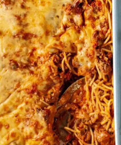 Pioneer Woman 3 Sauce Baked Spaghetti