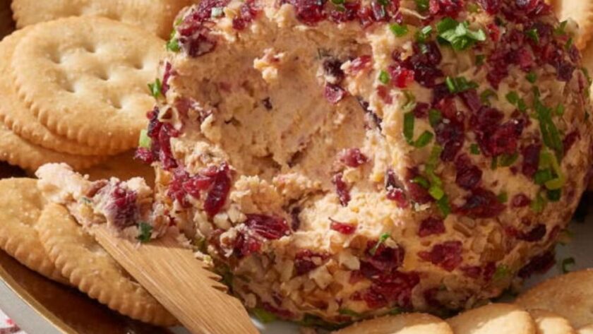 Cranberry Pecan Cheese Ball