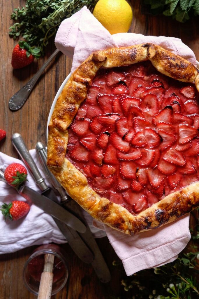 Pioneer Woman Strawberry Tart