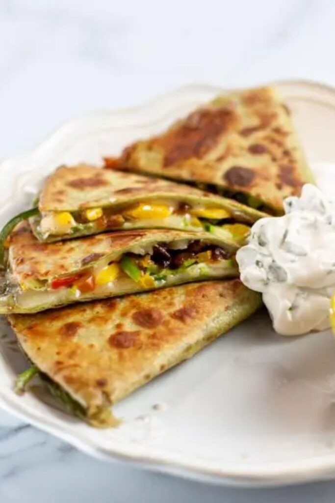 Pioneer Woman Vegetable Quesadillas