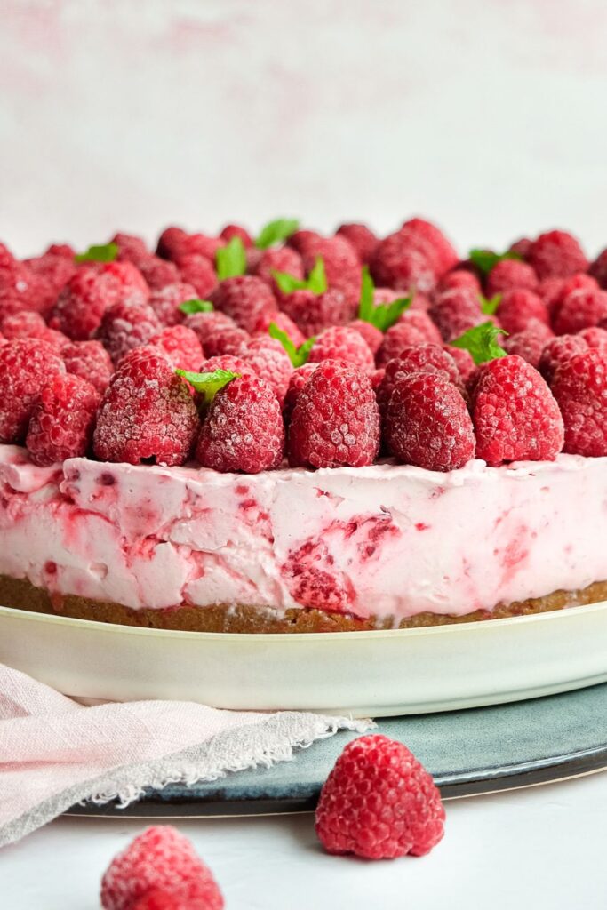 Pioneer Woman White Chocolate Raspberry Cheesecake