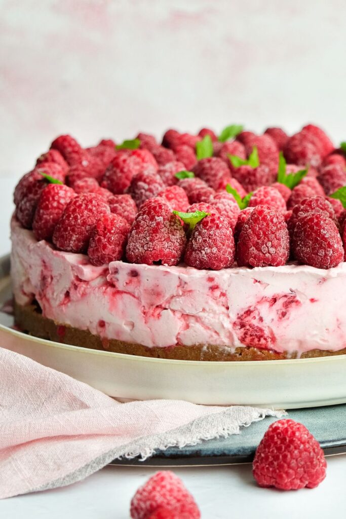 Pioneer Woman White Chocolate Raspberry Cheesecake