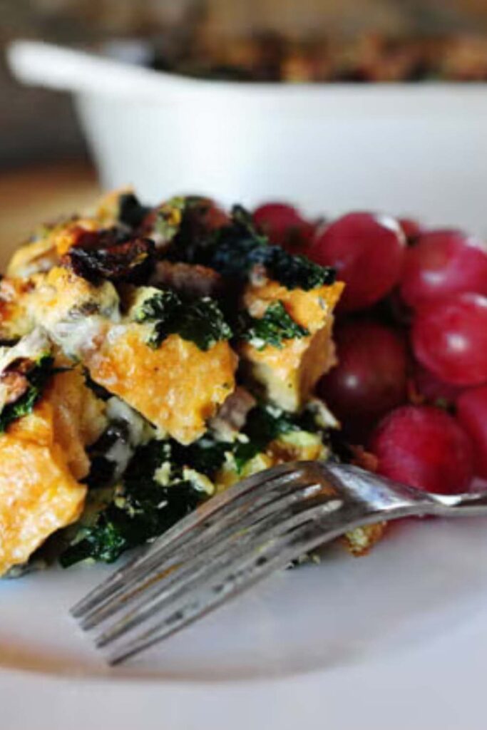 Pioneer Woman Sausage Kale Strata