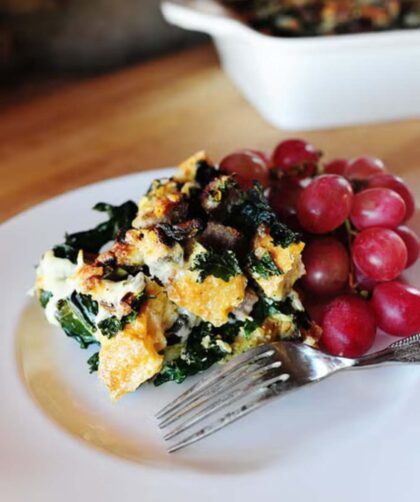 Pioneer Woman Sausage Kale Strata