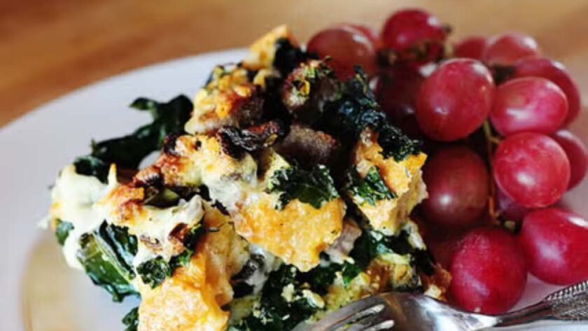 Pioneer Woman Sausage Kale Strata