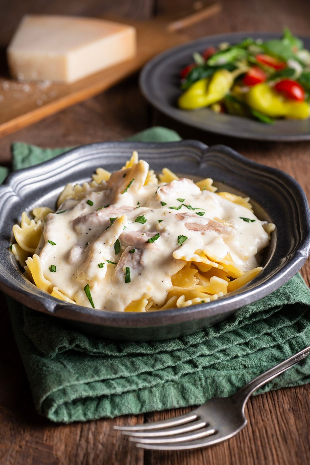 Pioneer Woman Bowtie Chicken Alfredo