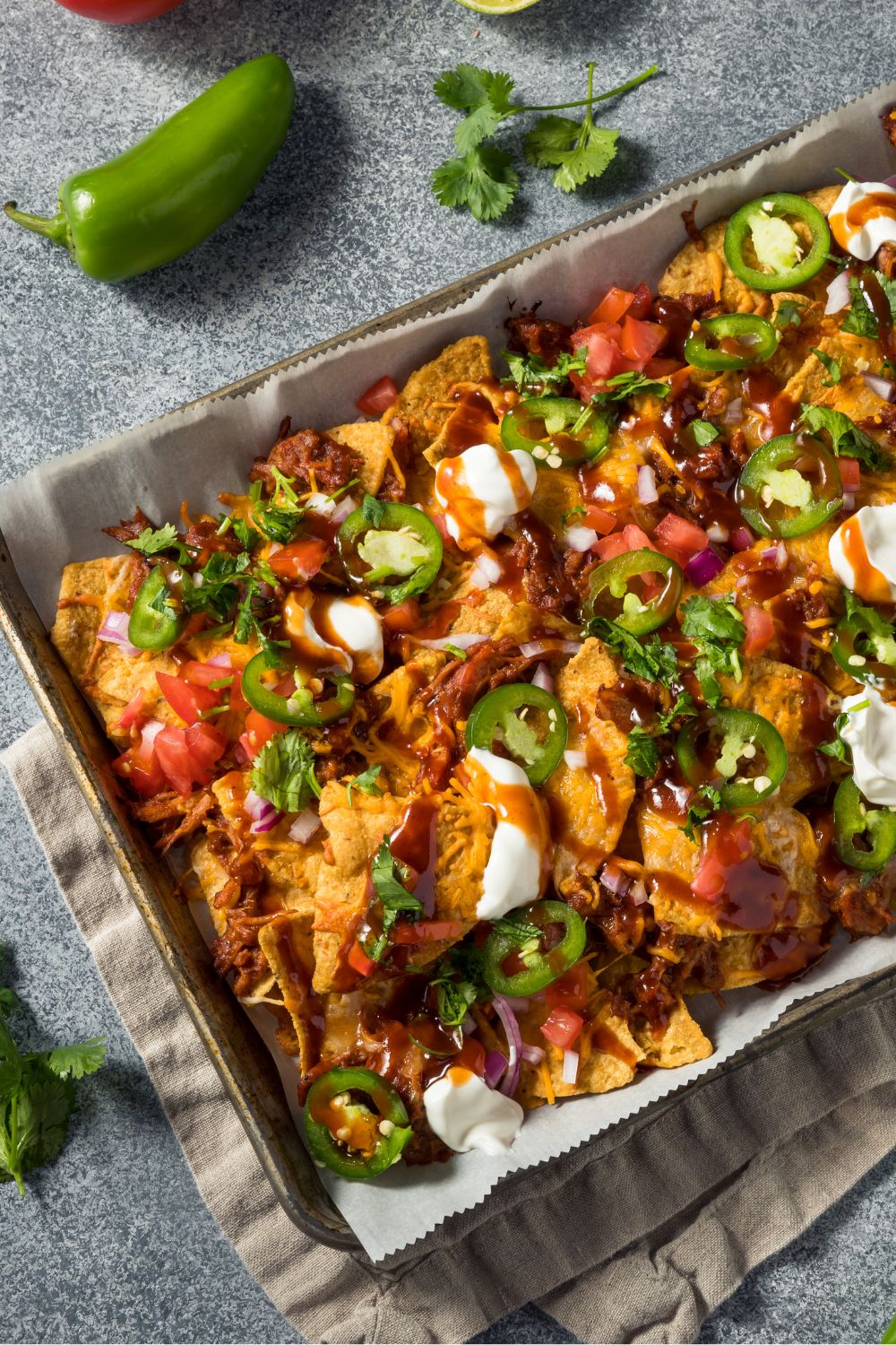 Pioneer Woman Pulled Pork Nachos