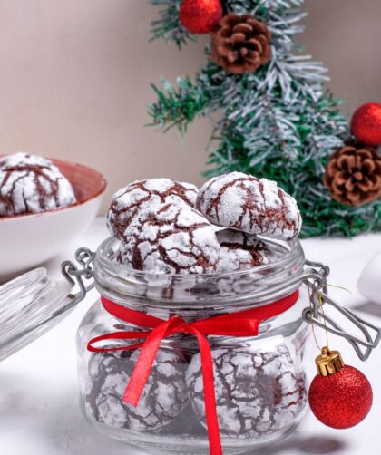 Pioneer Woman Red Velvet Crinkle Cookies