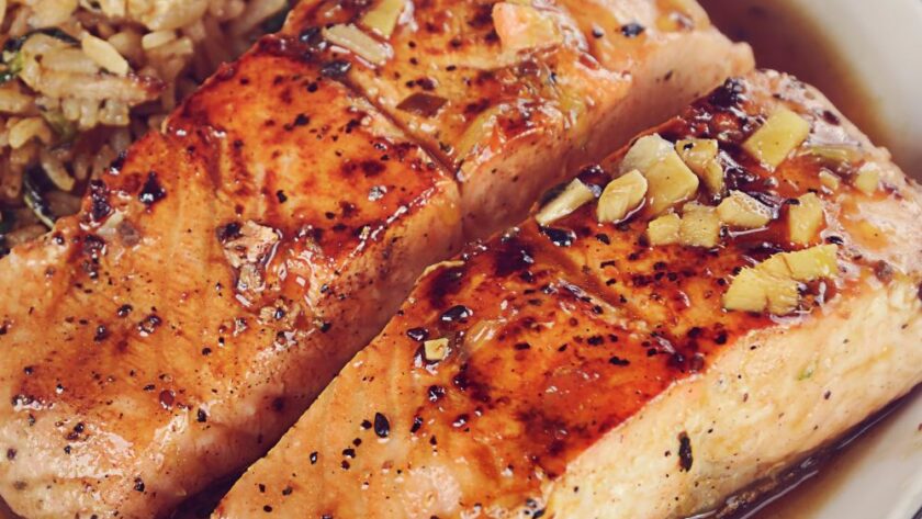 Pioneer Woman Sticky Soy Salmon