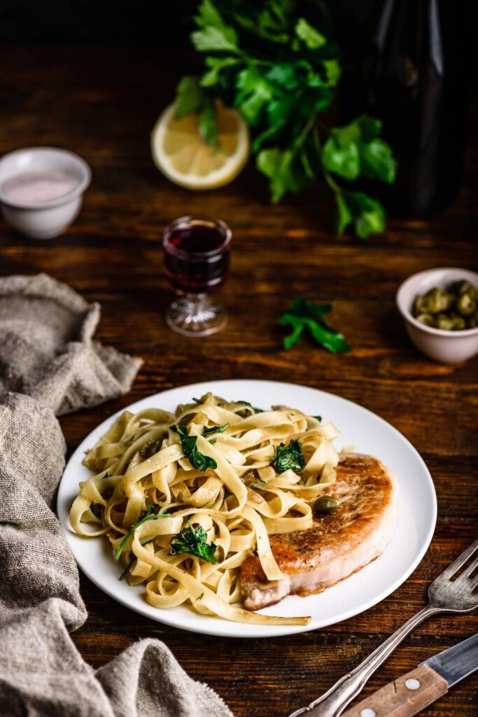 Pioneer Woman Creamy Pork Chop Pasta