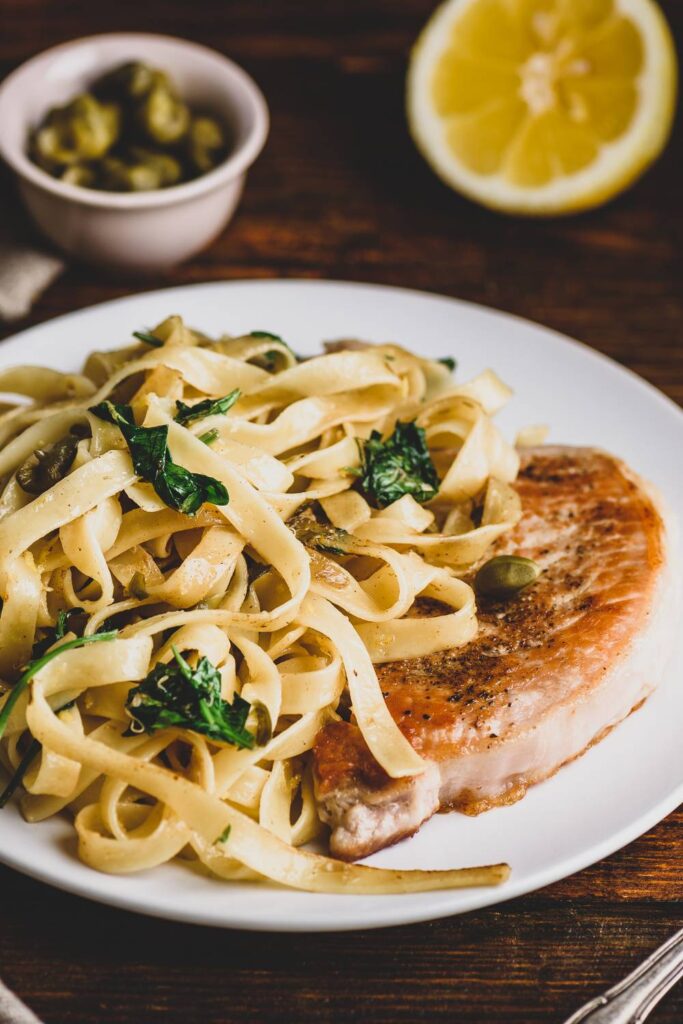 Pioneer Woman Creamy Pork Chop Pasta