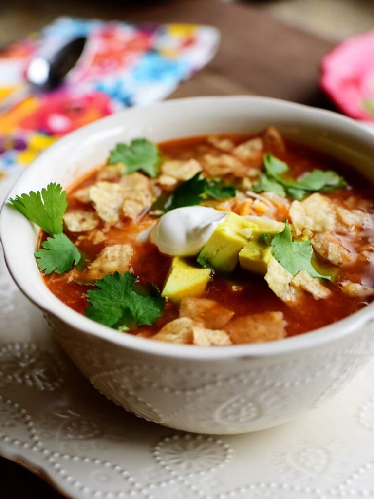 Pioneer Woman Crock Pot Chicken Tortilla Soup