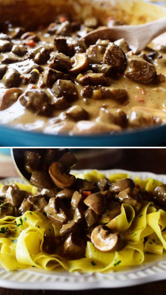 Pioneer Woman Beef Stroganoff