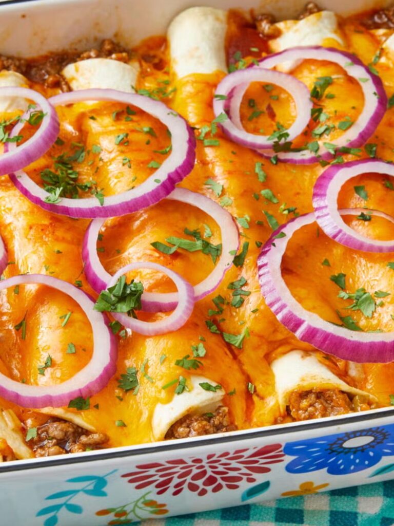 Pioneer Woman Beef Enchiladas