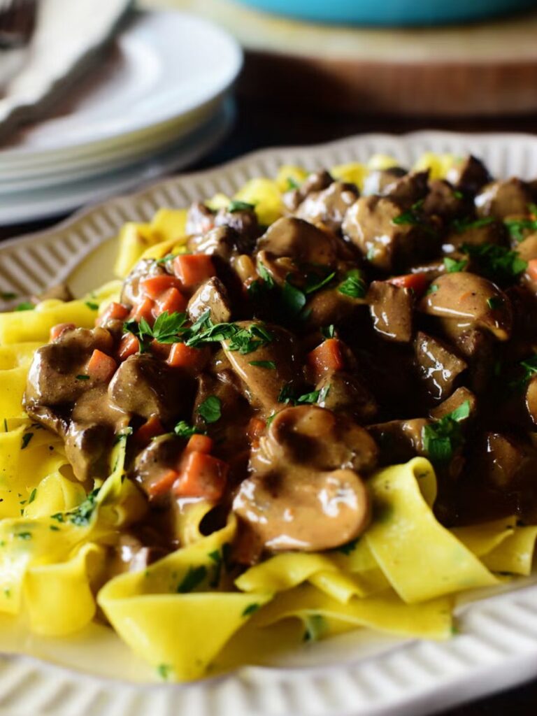 Pioneer Woman Beef Stroganoff