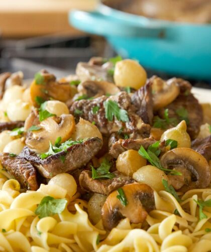 Pioneer Woman 16 Minute Beef Stroganoff