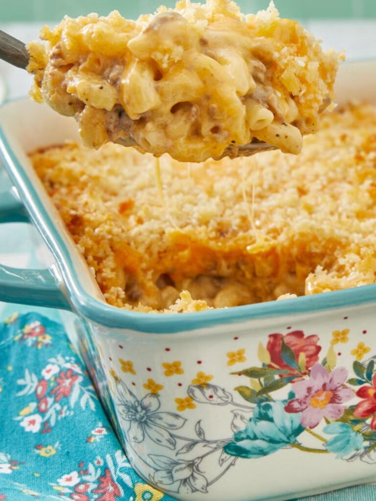 Pioneer Woman Cheeseburger Casserole