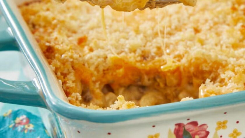 Pioneer Woman Cheeseburger Casserole