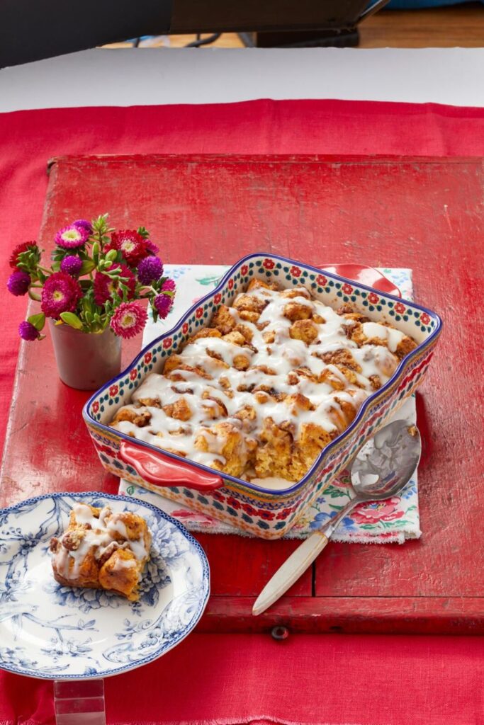 Pioneer Woman Cinnamon Roll Casserole