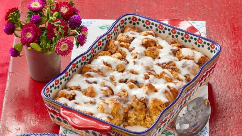 Pioneer Woman Cinnamon Roll Casserole