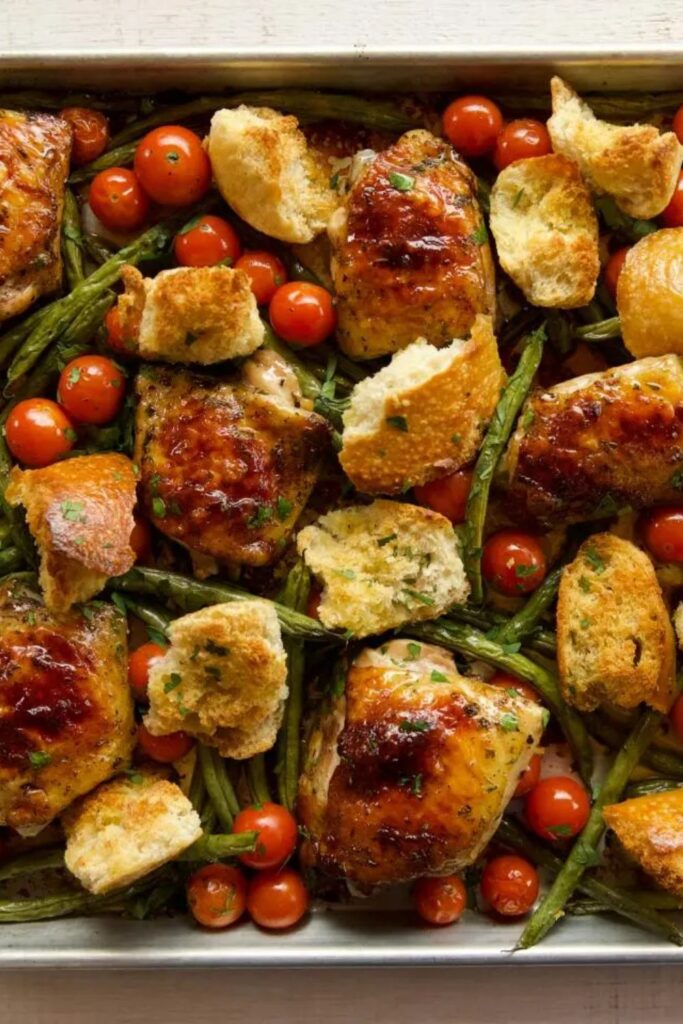 Pioneer Woman Sheet Pan Chicken Thighs And Green Beans
