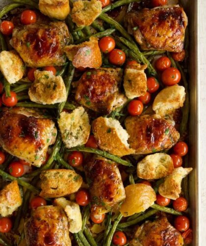 Pioneer Woman Sheet Pan Chicken Thighs And Green Beans