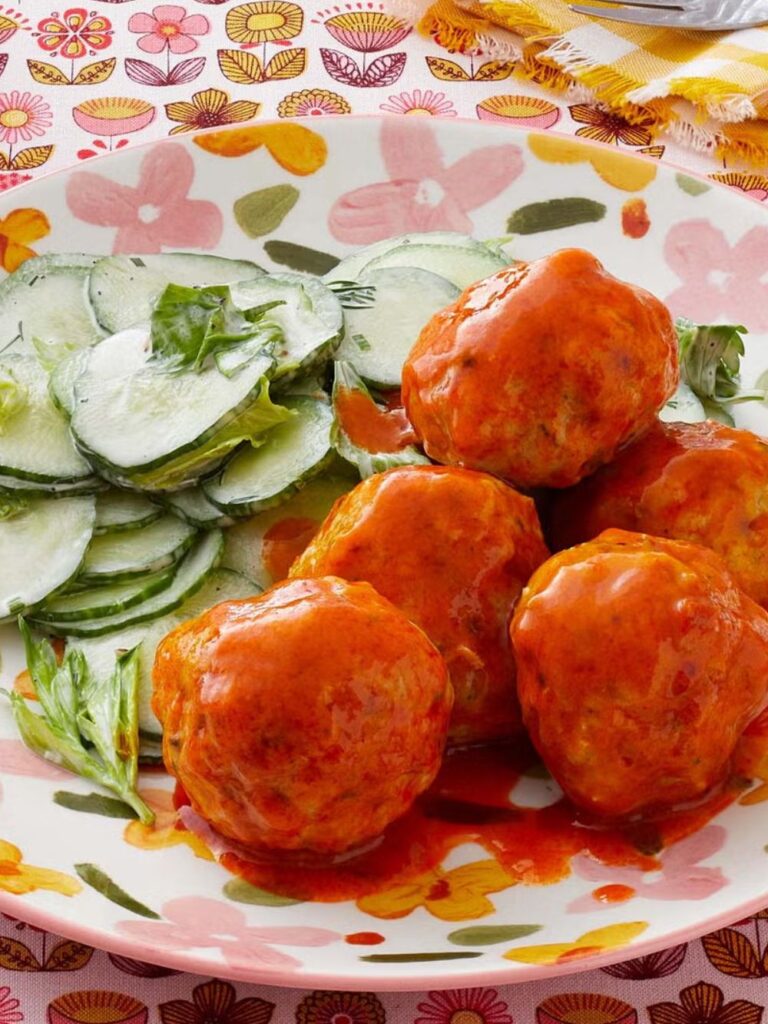 Pioneer Woman Buffalo Chicken Meatballs