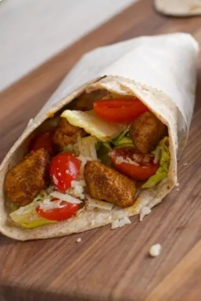 Pioneer Woman Chicken Caesar Wrap