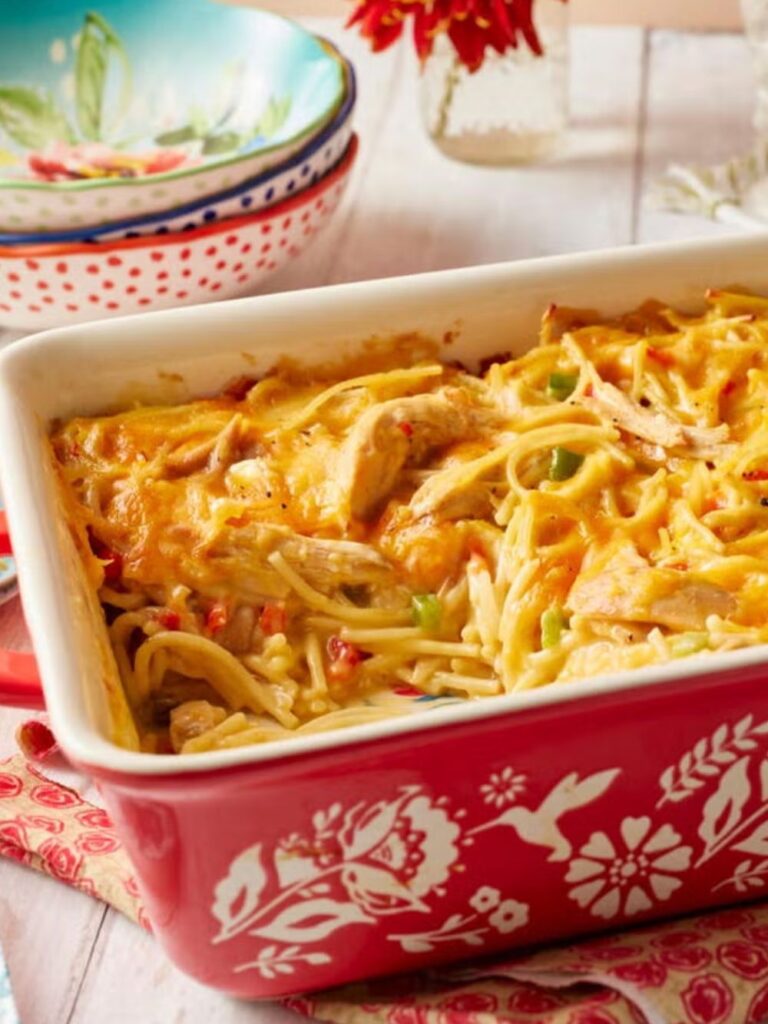 Pioneer Woman Chicken Spaghetti Bake