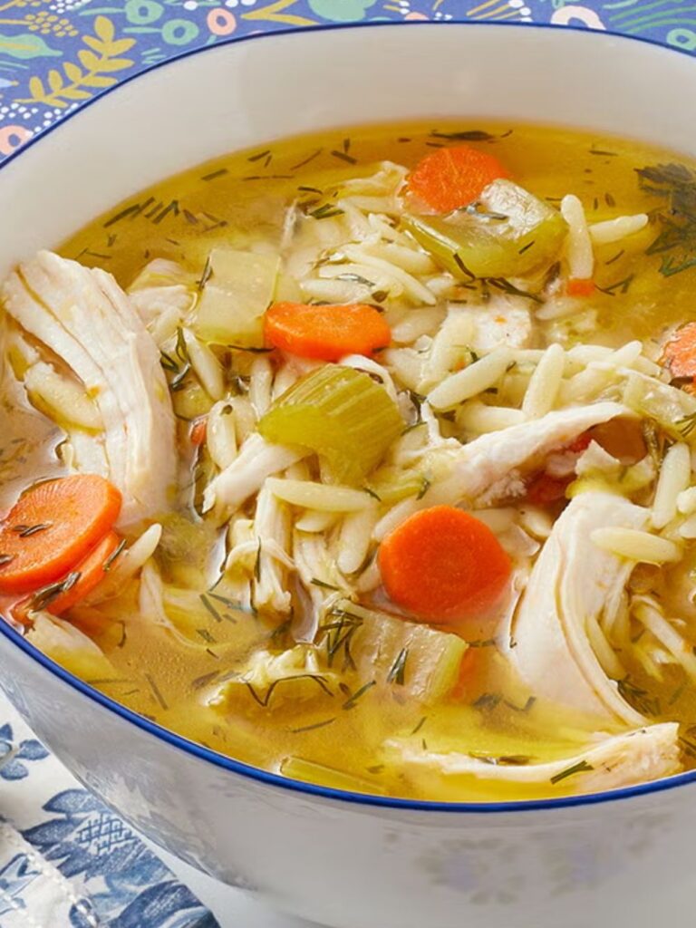 Pioneer Woman Lemon Chicken Orzo Soup