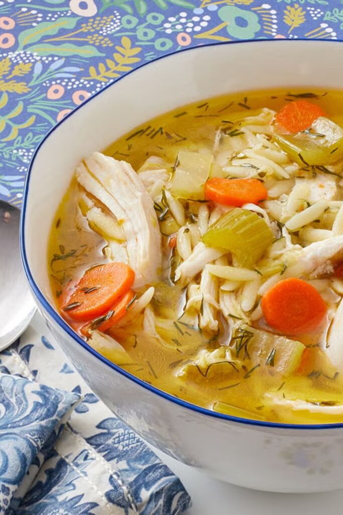 Pioneer Woman Lemon Chicken Orzo Soup