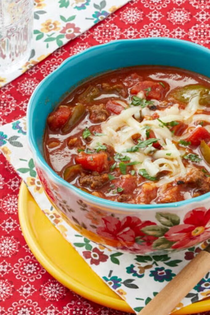 Pioneer Woman​ Stuffed Pepper Soup