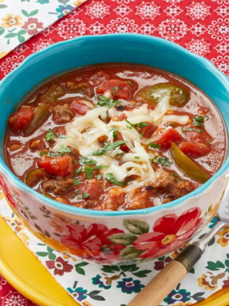 Pioneer Woman​ Stuffed Pepper Soup