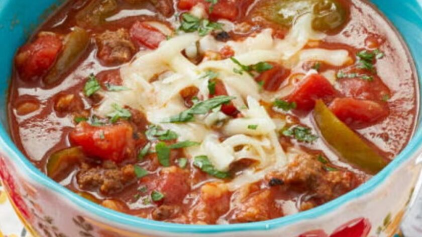 Pioneer Woman​ Stuffed Pepper Soup